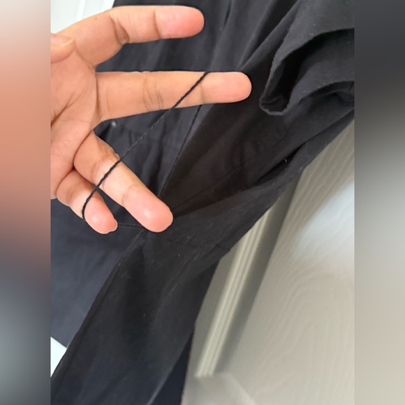 Torrid Black Button Down Shirt with Red Cherry Accents - Picture 7 of 11